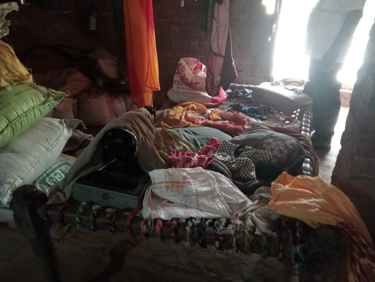 theft in farmer's house