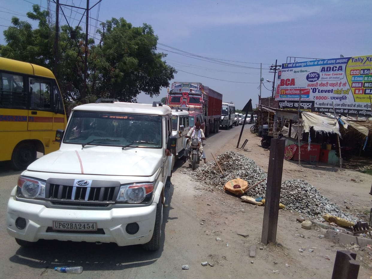 Such a jam, it is difficult to reach Vindhasini Dham