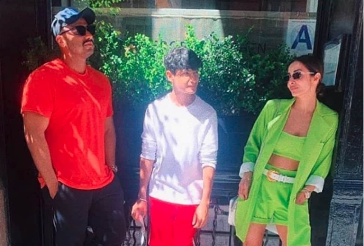 Malaika Arora rocks in neon bralette and shorts