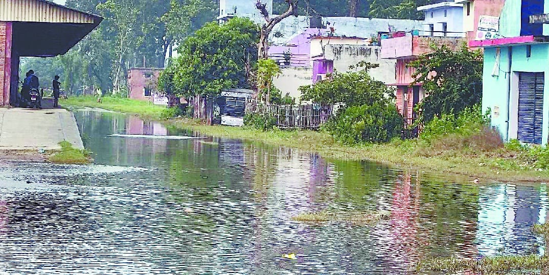 Water logging is the problem for Banbasa