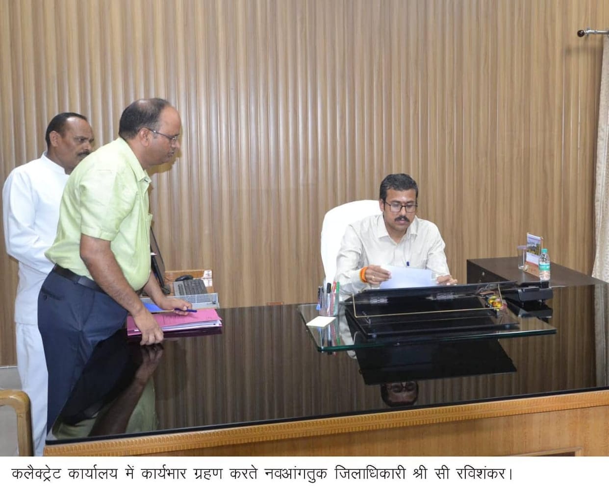 dehradun new dm c ravishankar took charge