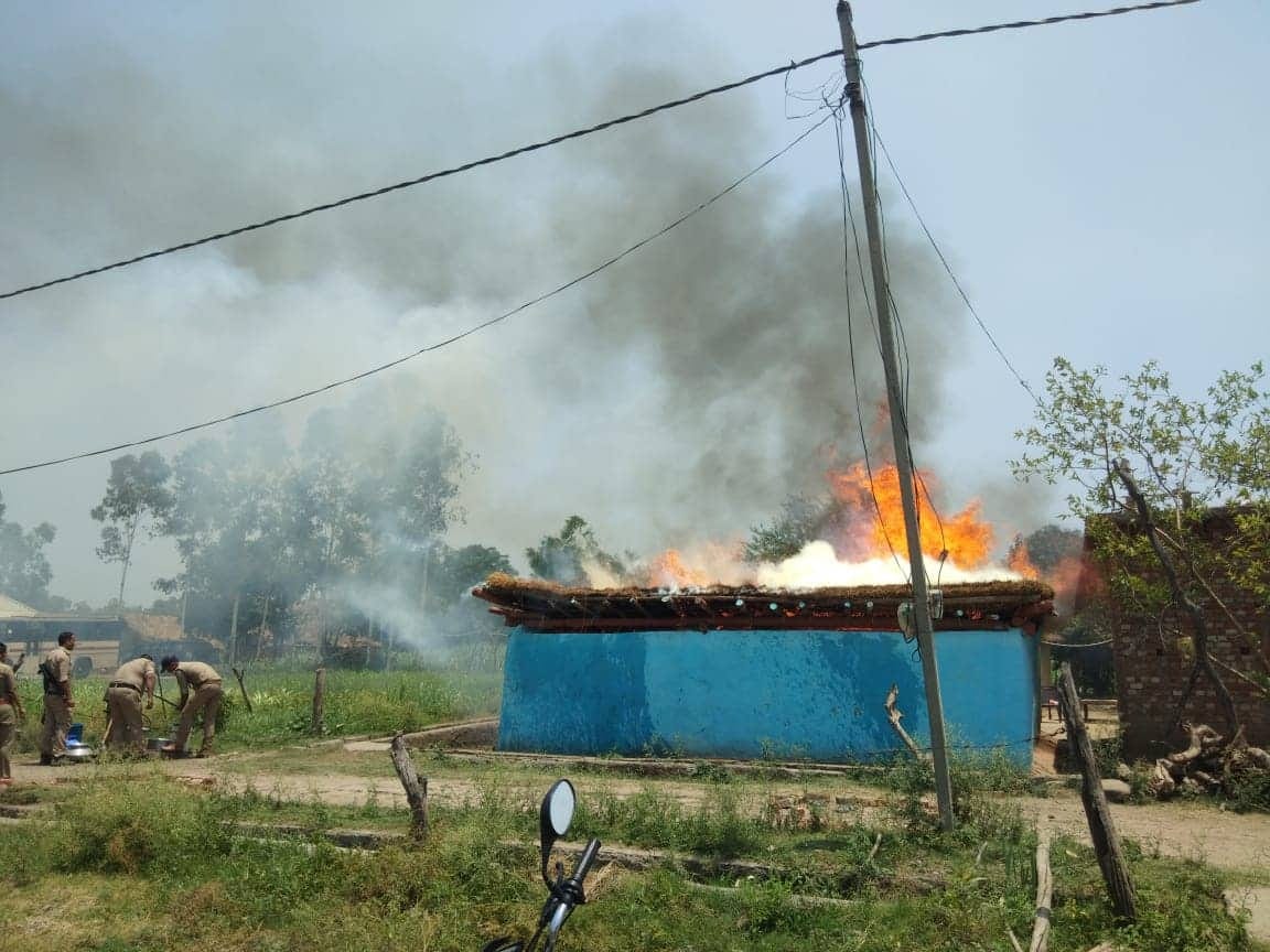 young man stabbed to death in a minor dispute in haridwar police force deployed