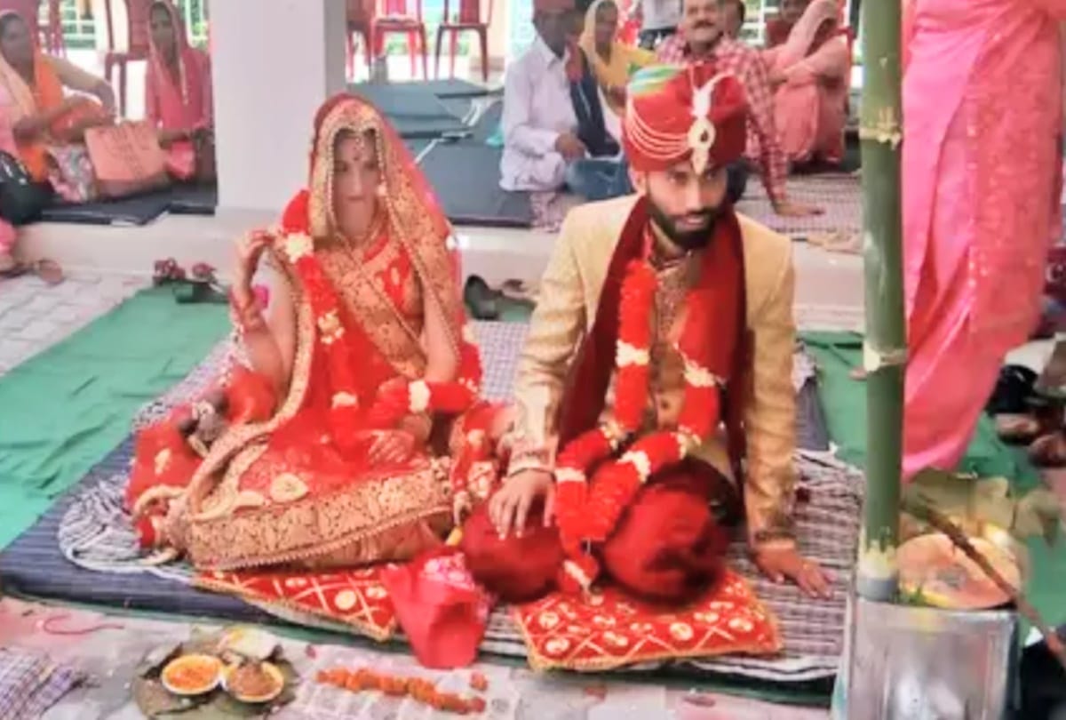 Himachali groom wedding with Hungarian bride in hamirpur himachal
