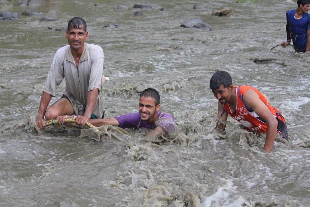 historical fish hunting maun mela at mussoorie