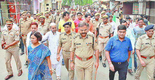 Prahlad town arrived, officer