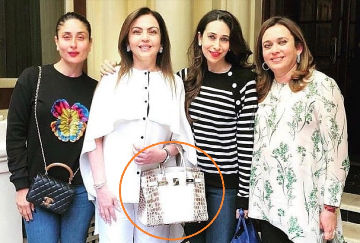 Nita Ambani rare hermes birkin handbag cost rs 2.6 crore with 240 diamonds studded