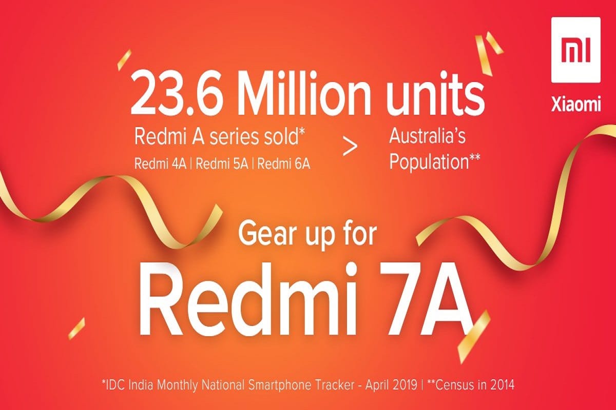 Redmi 7A to Launch in India Soon, Xiaomi managing director Manu Kumar Jain Teases