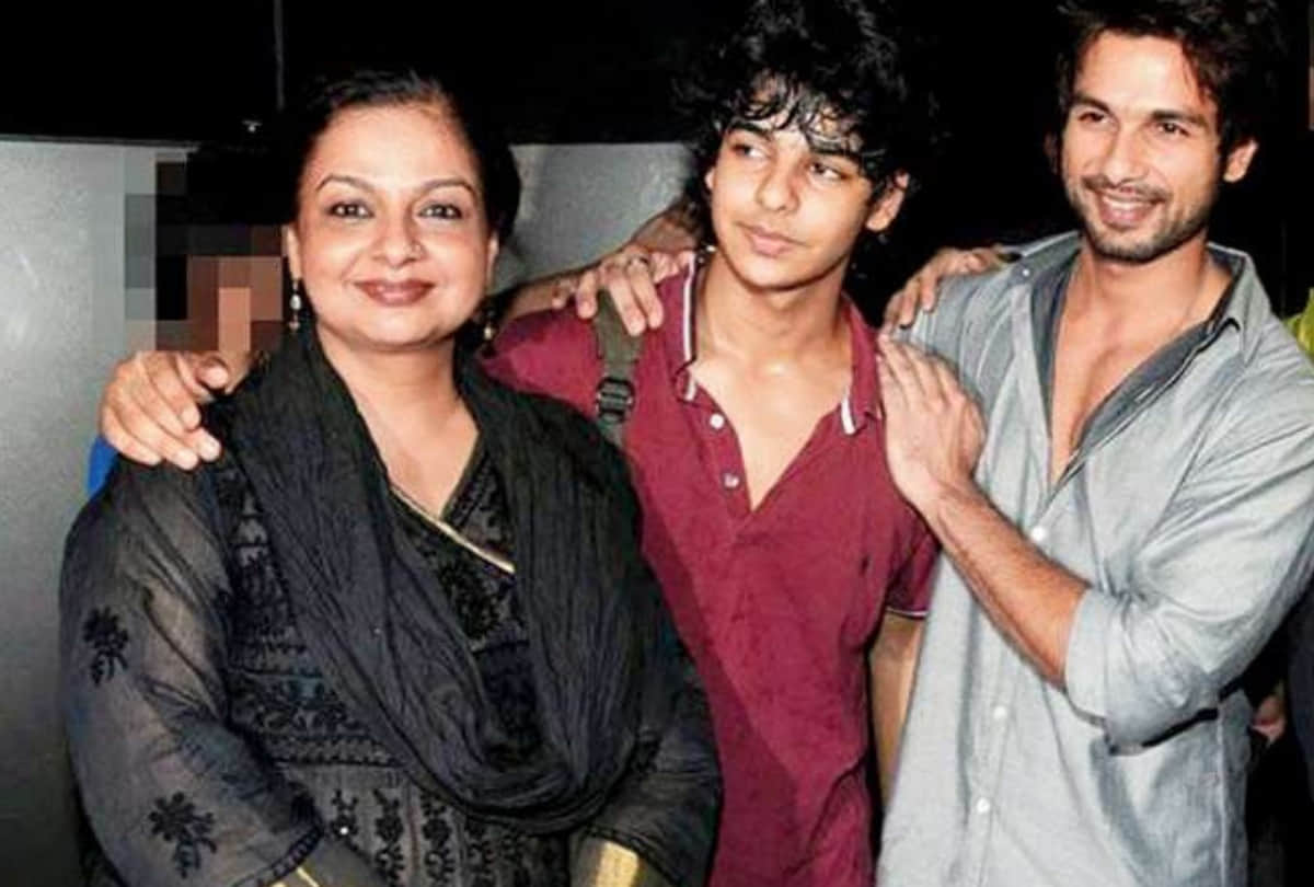 Ishaan Khattar shared throwback childhood photo with shahid kapoor on his birthday