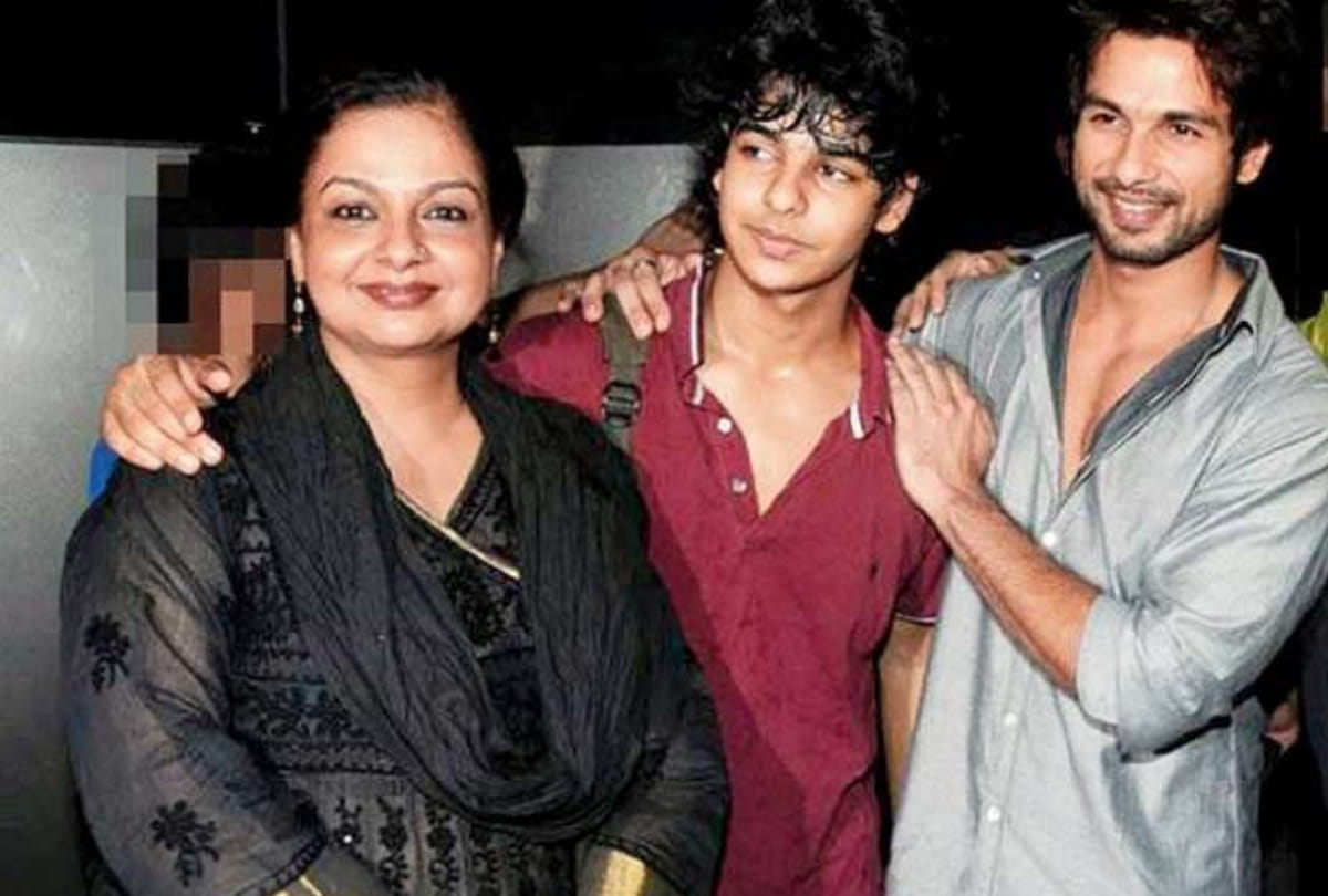 Ishaan Khattar shared throwback childhood photo with shahid kapoor on his birthday