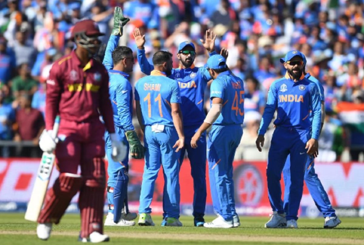 Points table after 34th match of cricket world cup between india and west indies