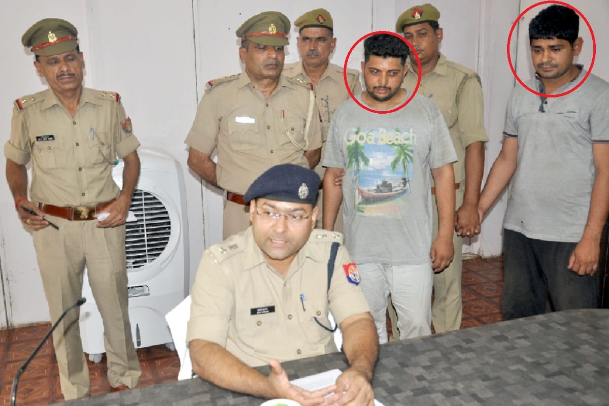 Two accused were arrested with fake notes and tamanche in Shamli