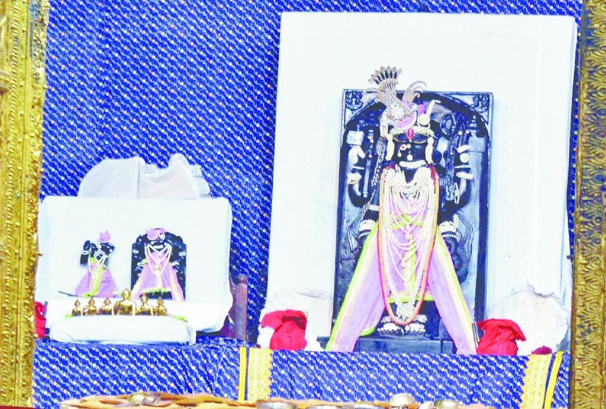 savan 2019 hindola utsav celebrations in dwarkadhish mandir mathura