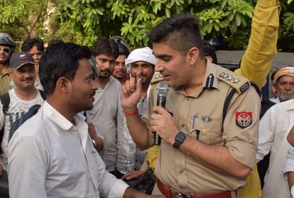Aparajita 100 million Smiles Helmet Awareness Bike Rally in aligarh