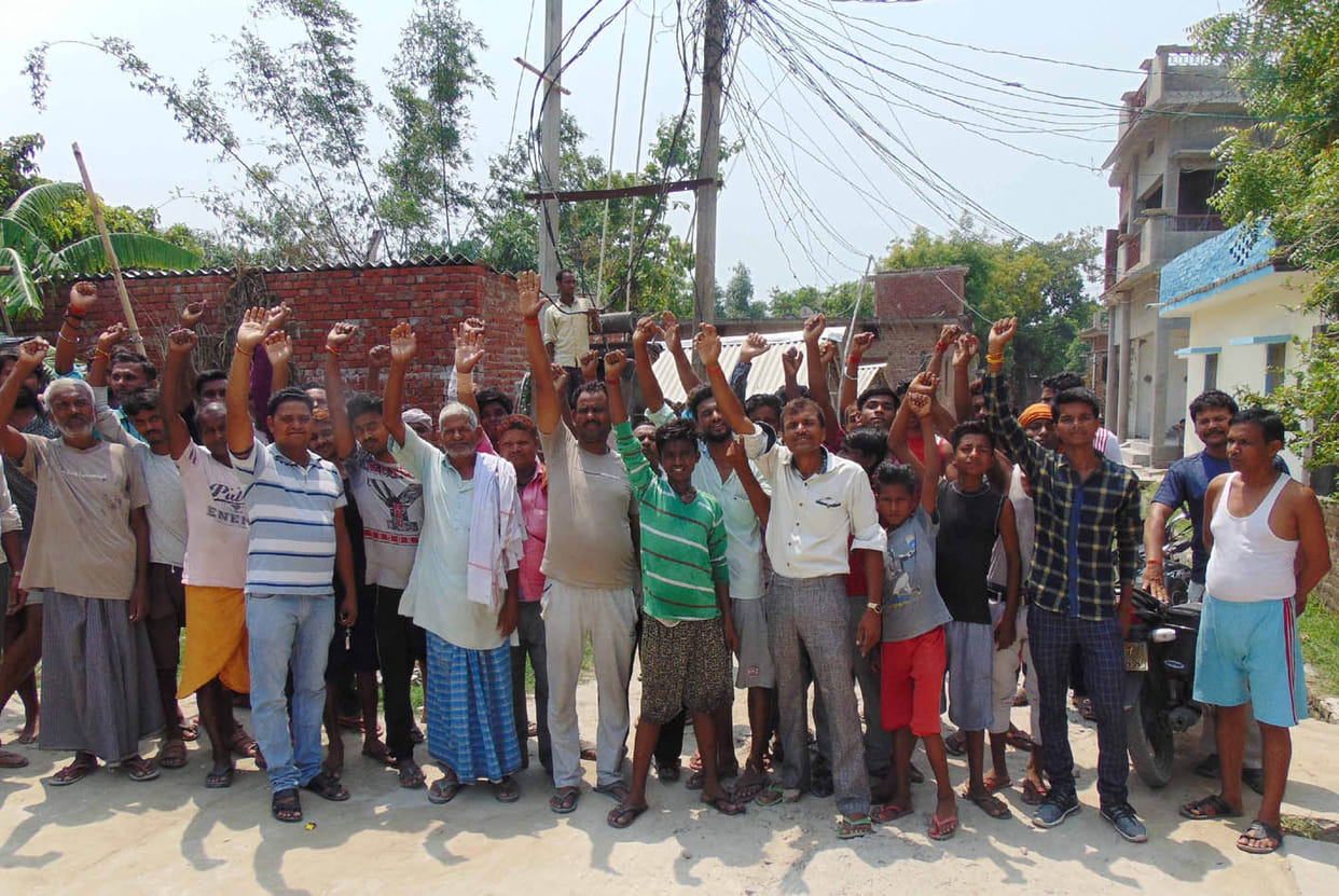 angered over power cut
