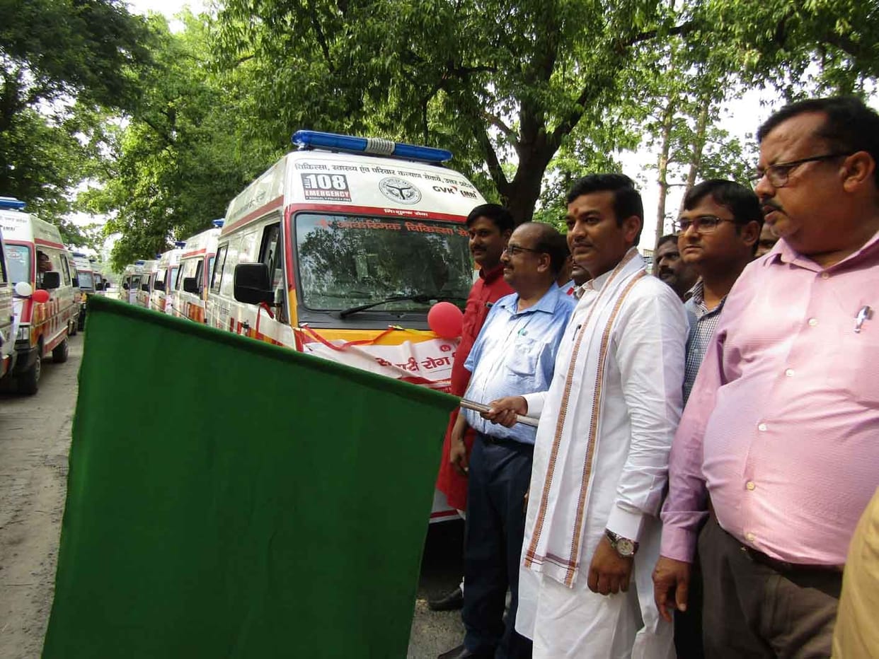10 new ambulance found in district