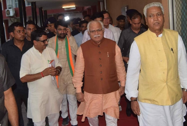 Haryana CM Manohar lal reached in Rohtak today