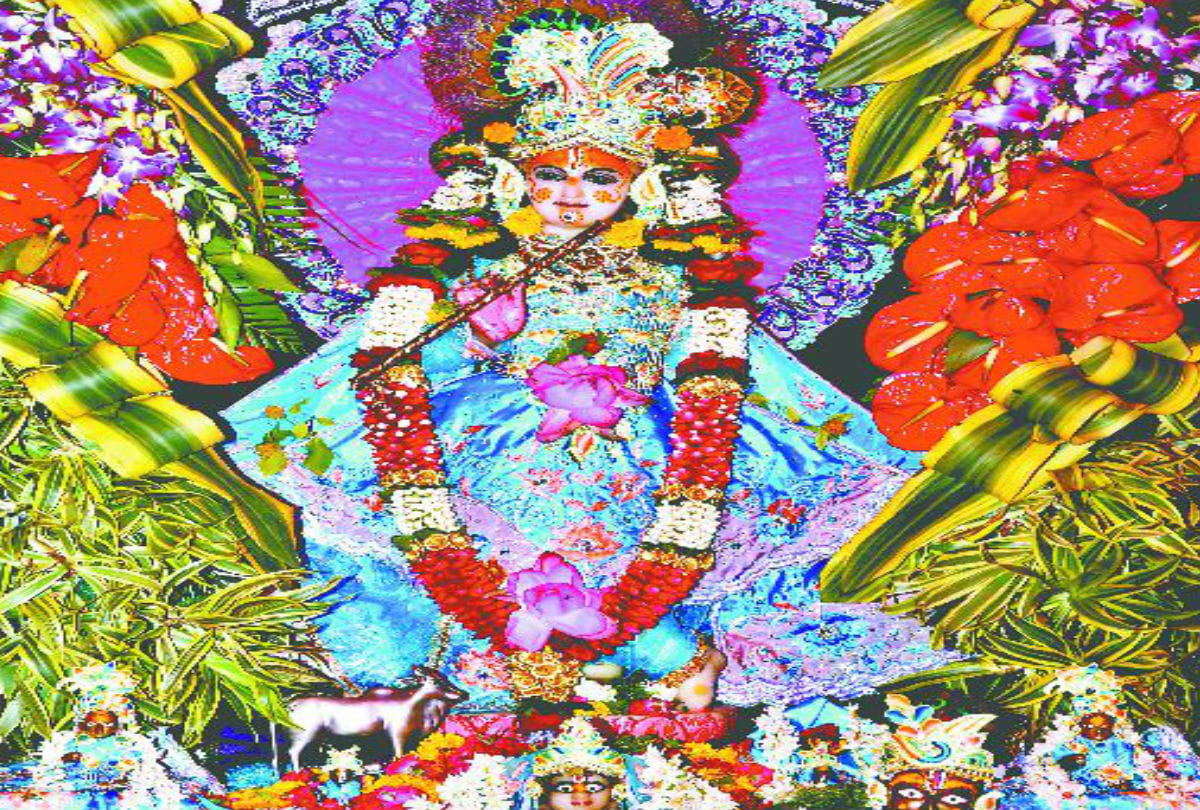 krishna janmashtami will be celebrate on 11 September in rangji temple vrindavan