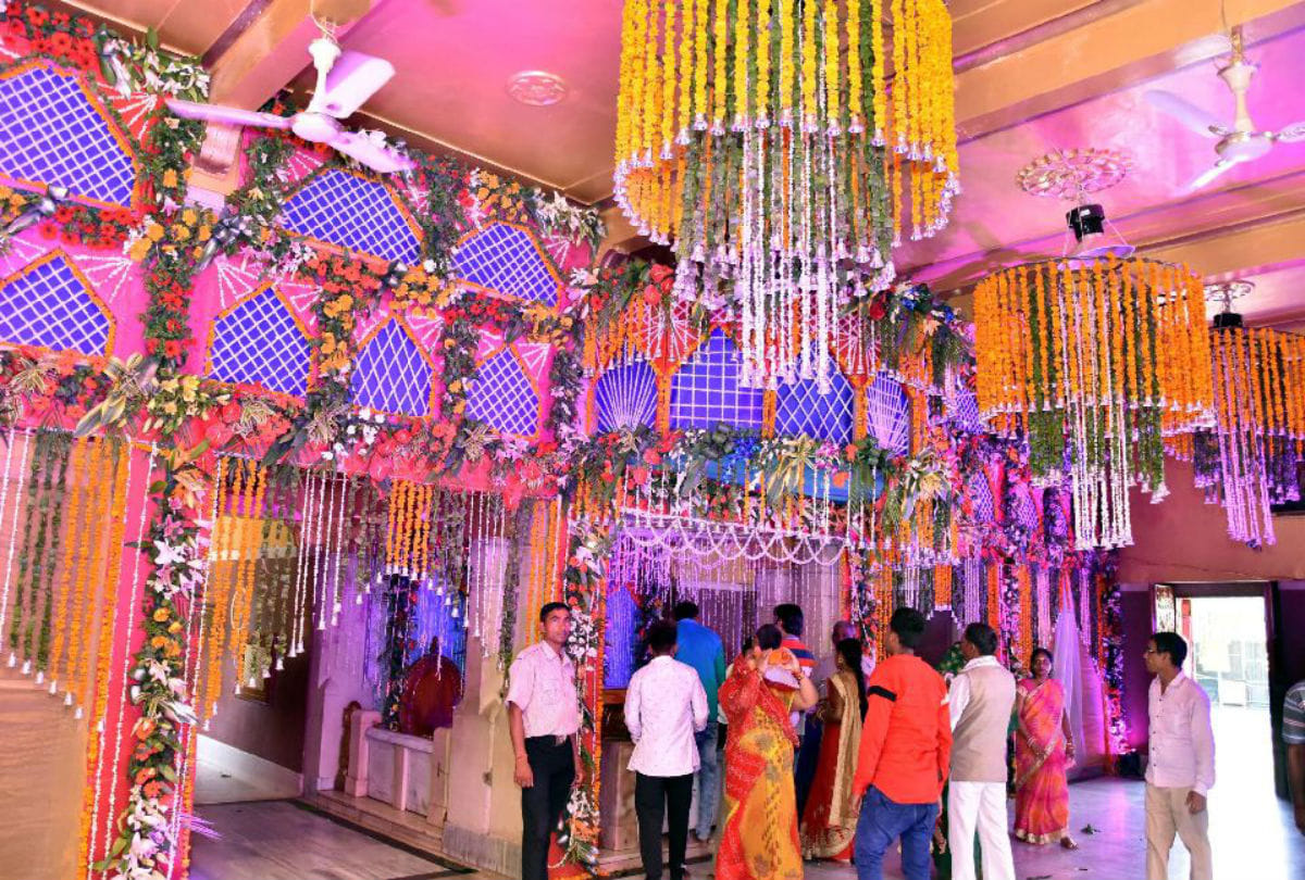 yogini ekadashi phool bangla in banke bihari temple vrindavan