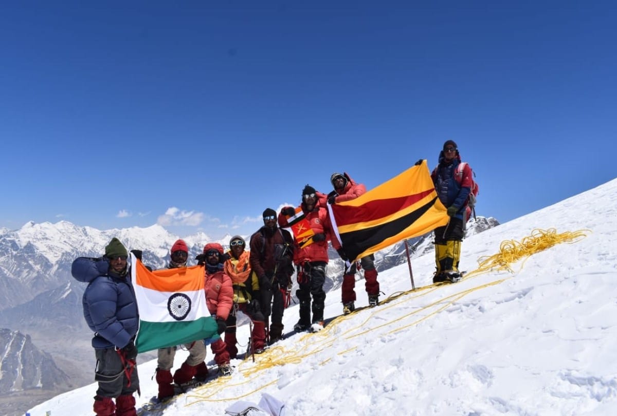 Himachal Pradesh Chamba Army Jawan Tara Chand expedition Mountain Kedar Dome