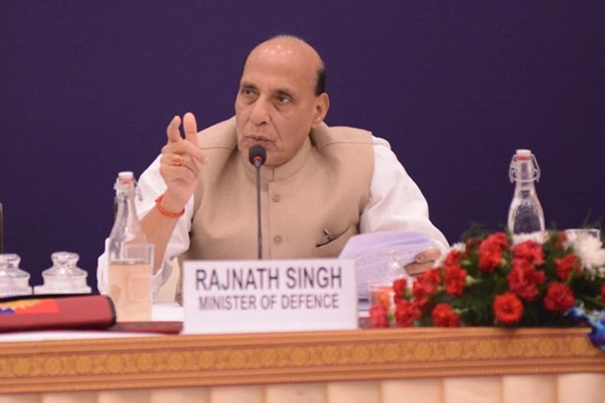 Rajnath Singh appeals to maintain peace in Lucknow.