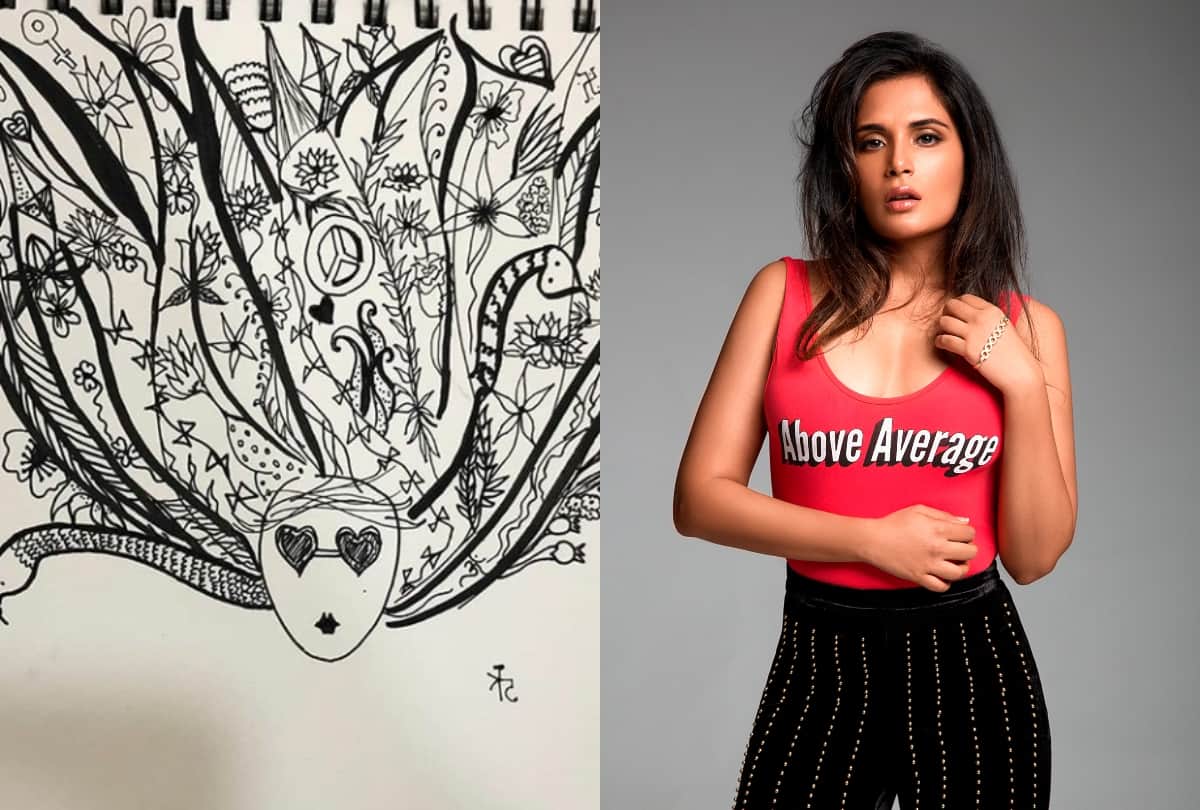 Richa Chadha shared a painting on social media, fan bid for that