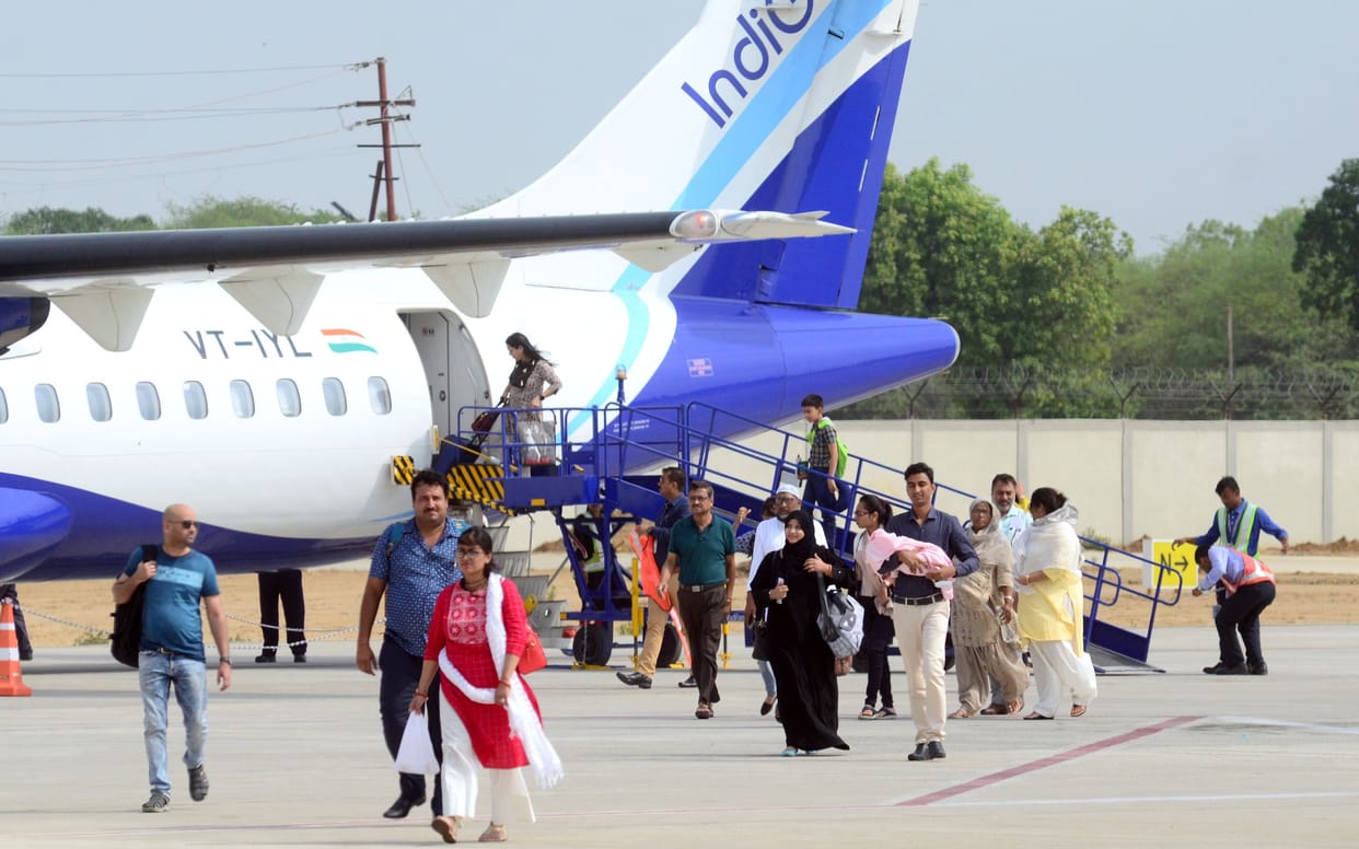 Six flights to five cities today from Prayagraj