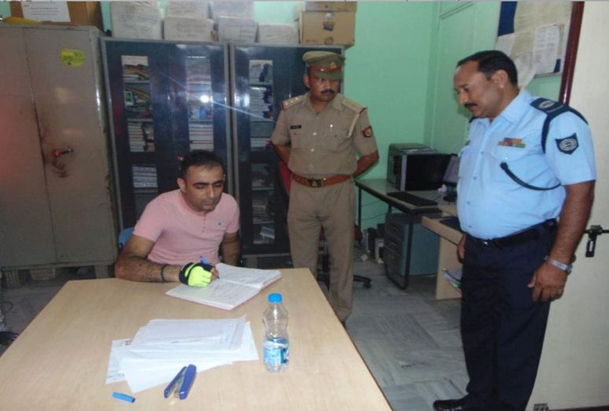 ssp jogendra kumar inspection the security arrangement of taj mahal