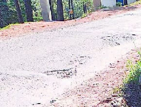Balighat-Dharhamhgh road makes roads bad, people are helpless