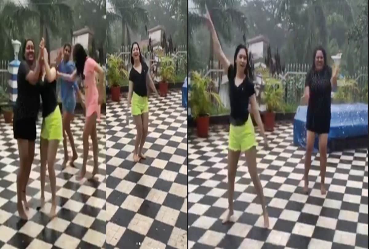 Tamanna Bhatia Dancing in Mumbai Rain video is viral