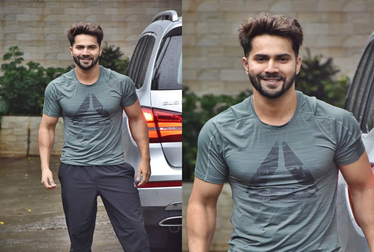 National Sports Day Sachin Tendulkar & Varun Dhawan Playing Cricket On The Movie Set