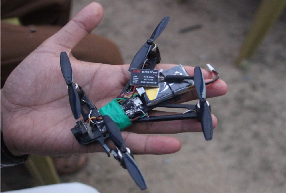Pushpak Drone can do Spying Terorist Activity  