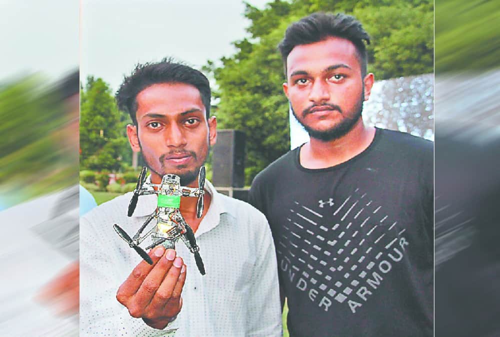 Pushpak Drone can do Spying Terorist Activity  