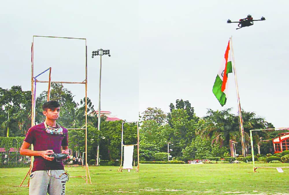 Pushpak Drone can do Spying Terorist Activity  