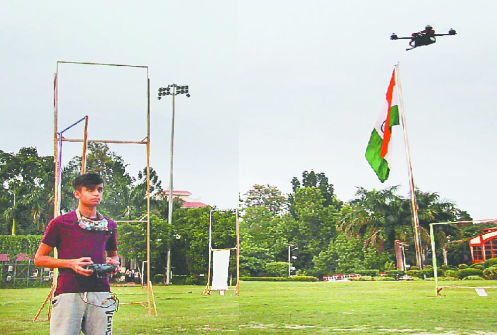 Pushpak Drone can do Spying Terorist Activity  