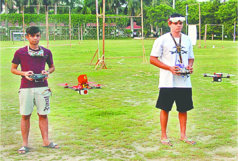 Pushpak Drone can do Spying Terorist Activity  