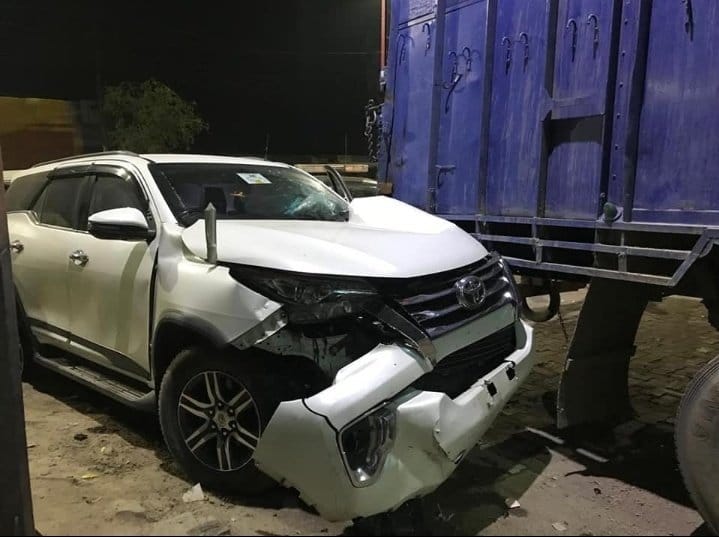 Mla aman mani injured in accident