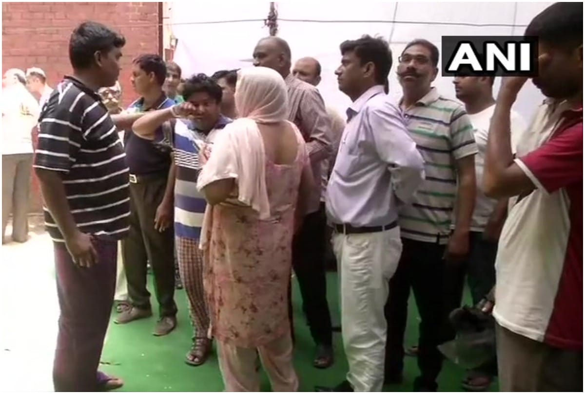 Car hit a man during morning walk in Windsor Road area Delhi