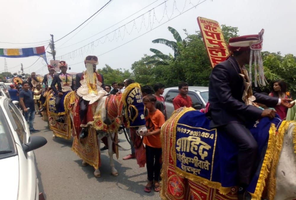 Barat of 31 groom and Group marriage in dehradun photos 