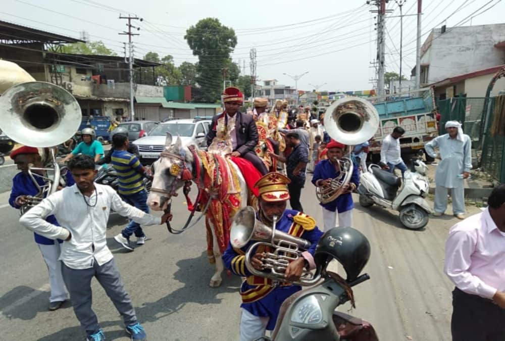 Barat of 31 groom and Group marriage in dehradun photos 