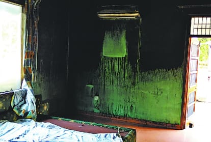 Fire breaks Out At Congress Leader's Home In Mohali