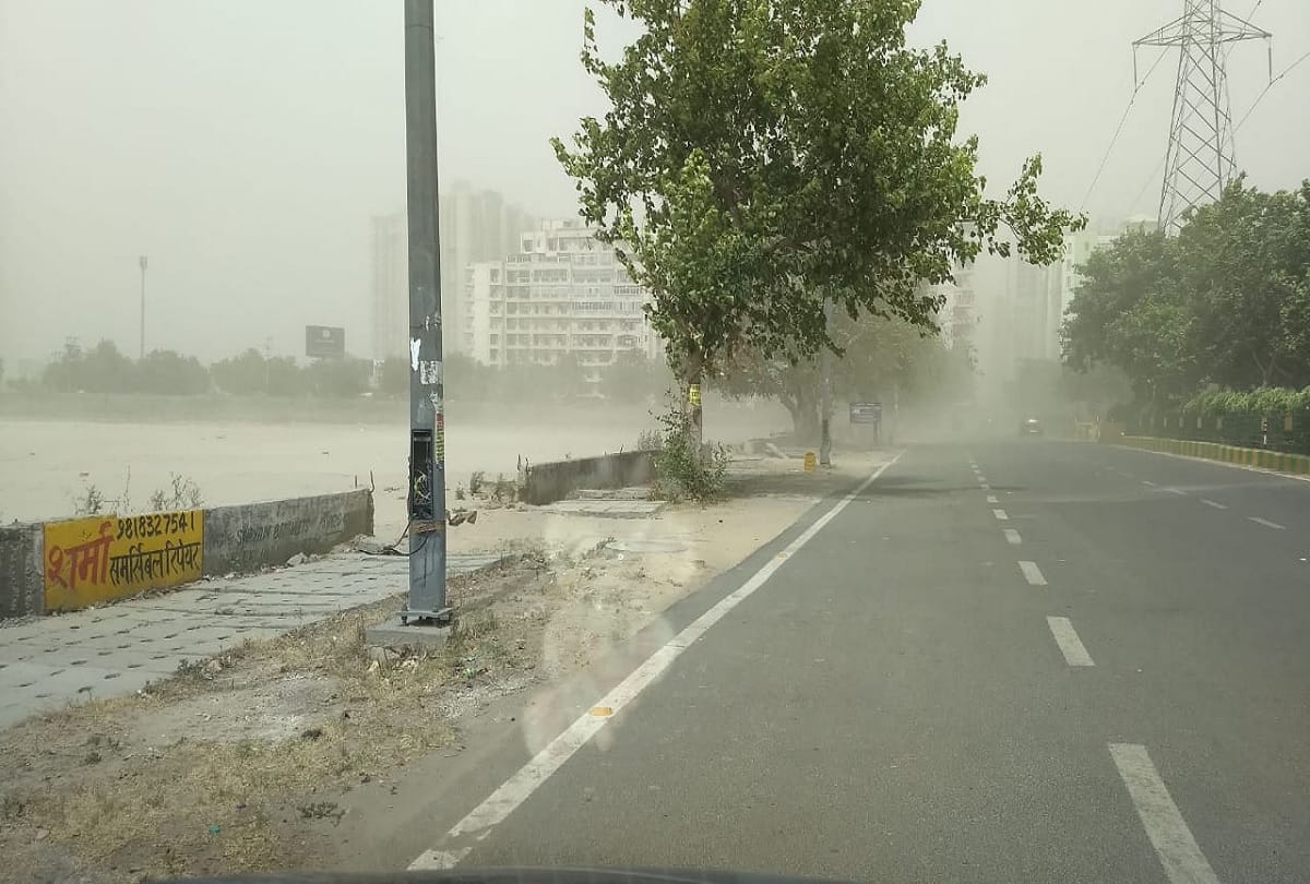 Dusty air is run in Delhi-NCR
