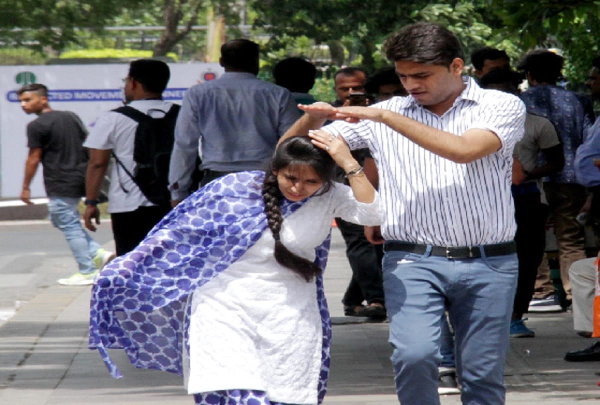 experienced hottest day in last nine years at Delhi