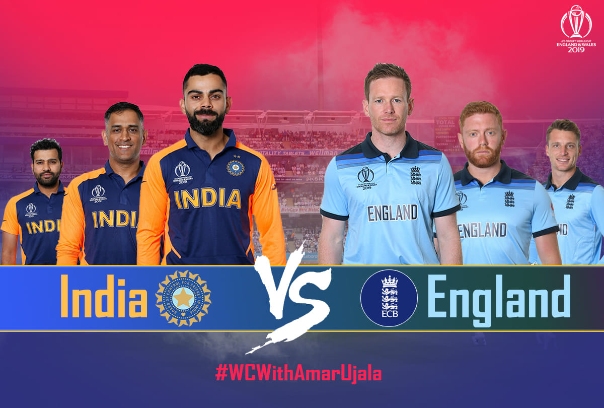 LIVE scorecard and latest updates of World Cup 2019 between India vs England