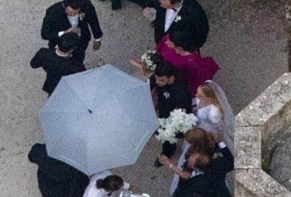 Sophie Turner wore beautiful gown as compare Priyanka Chopra  wedding picture out with Joe Jonas