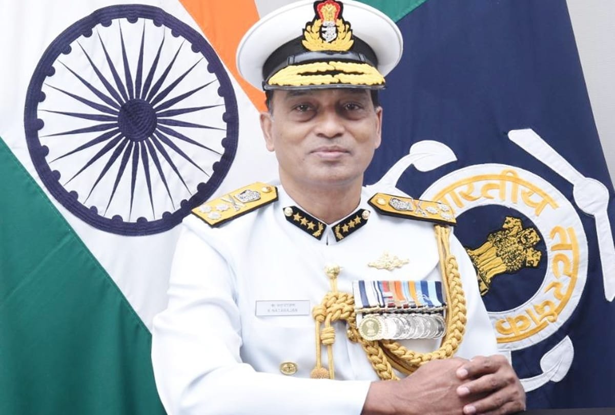 Director General K Natarajan took over as the new chief of the Indian Coast Guard today