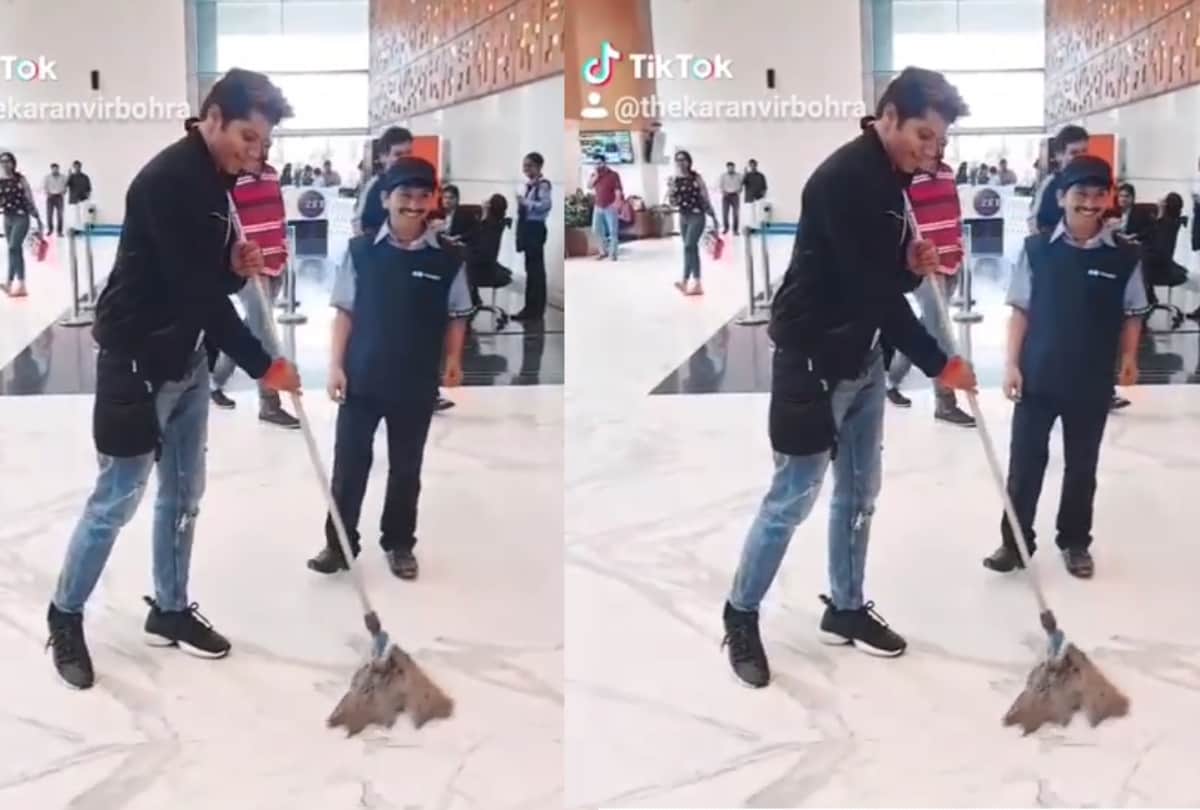 karanvir bohra gave money to sweeper people troll him