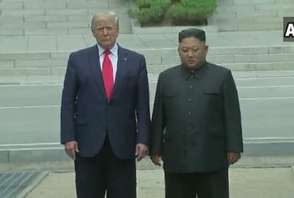 ट्रंप और किम की मुलाकात