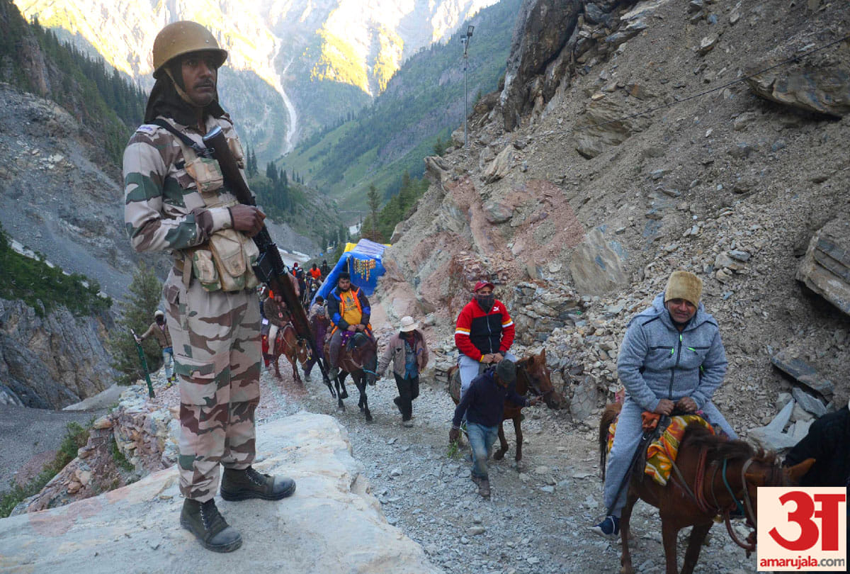 fifty thousand pilgrims worshiped amarnath gufa till forth day when amarnath yatra 2019 start