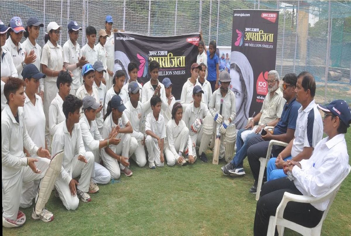 Aparajita 100 Million Smiles held cricket training camp in agra