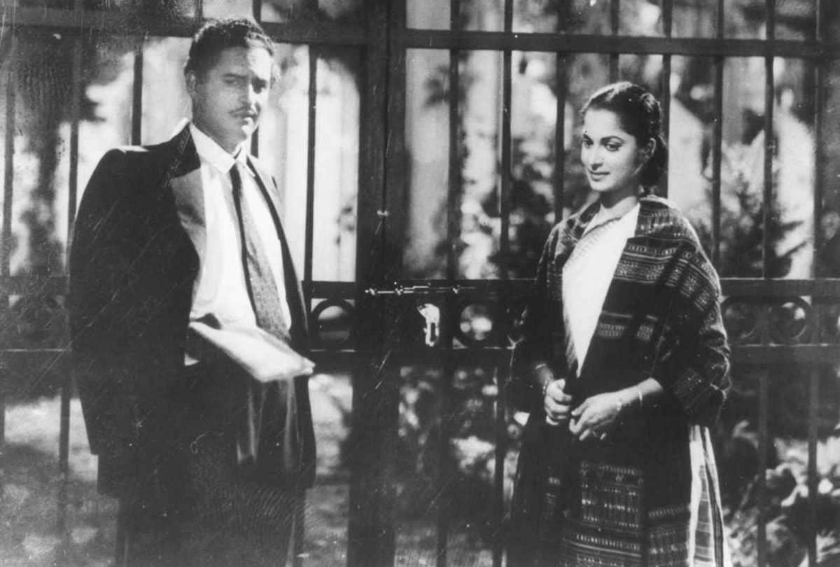 bollywood film scene shot in thunder, lightning and rain
